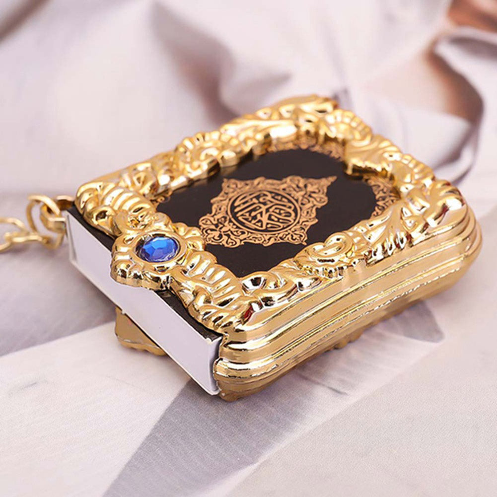 Islamic Quran Keychain Pendant Religious Mini Accessory
