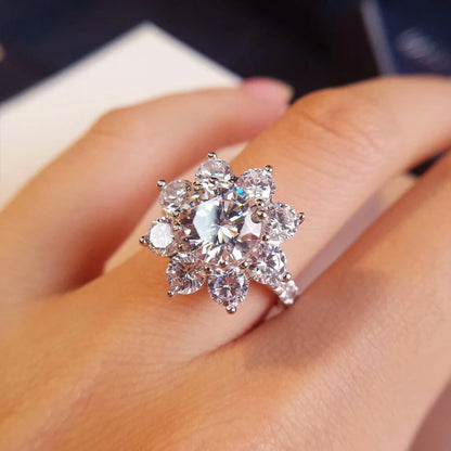 Eterna Lumière Ring - 2-Carat